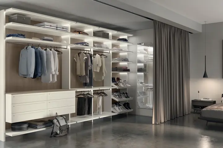 Cabina armadio Scavolini Walk-In Fluida