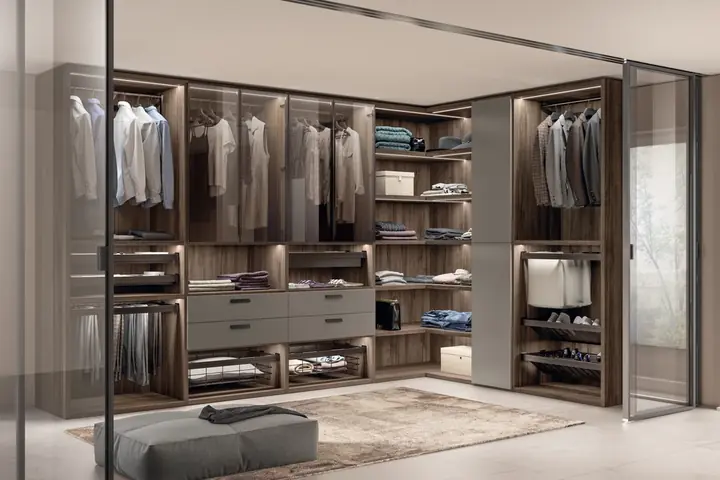 Cabina armadio Scavolini Walk-In Fluida